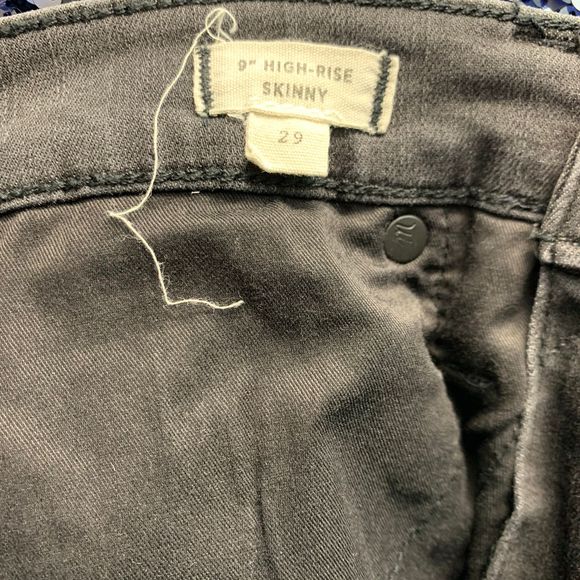 Madewell 9" Mid-Rise Skinny Jeans in Black Sea - Picture 12 of 12